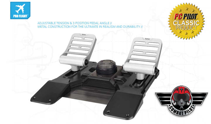 Pro Flight Combat Rudder Pedals