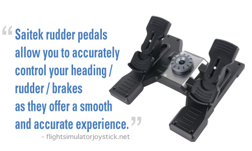 Versatile Rudder Pedals