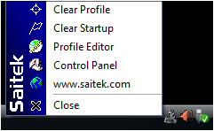 Profiler Menu