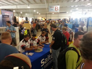 Aeroshell signing - front