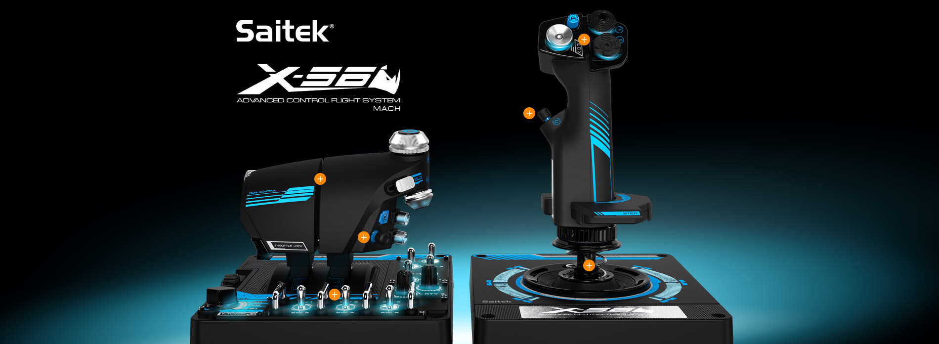 Logitech G Saitek X52 Flugsimulator Joystick