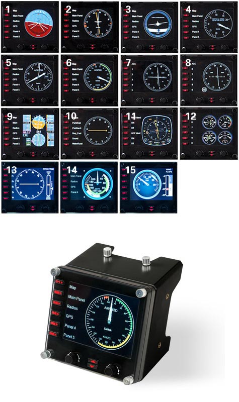 Pro Flight™ Instrument Panel for PC | Saitek.com