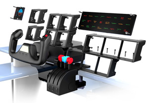 harmonize with many other Saitek flight simulation products