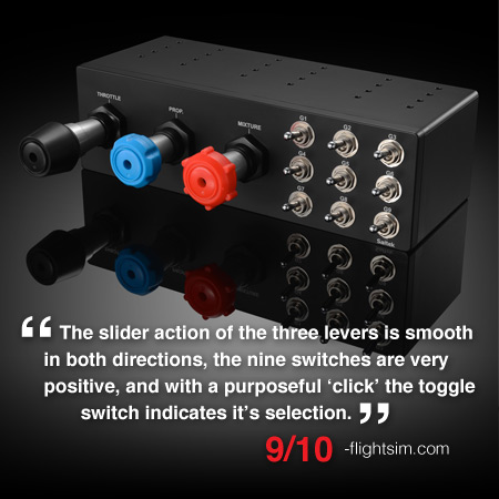 Pro Flight™ TPM System - Throttle/Prop/Mixture Axis for PC and Mac 