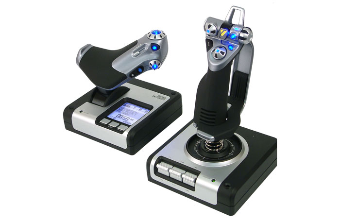 X52 Flight System Fully Integrated Stick and Throttle Flight Controller| 